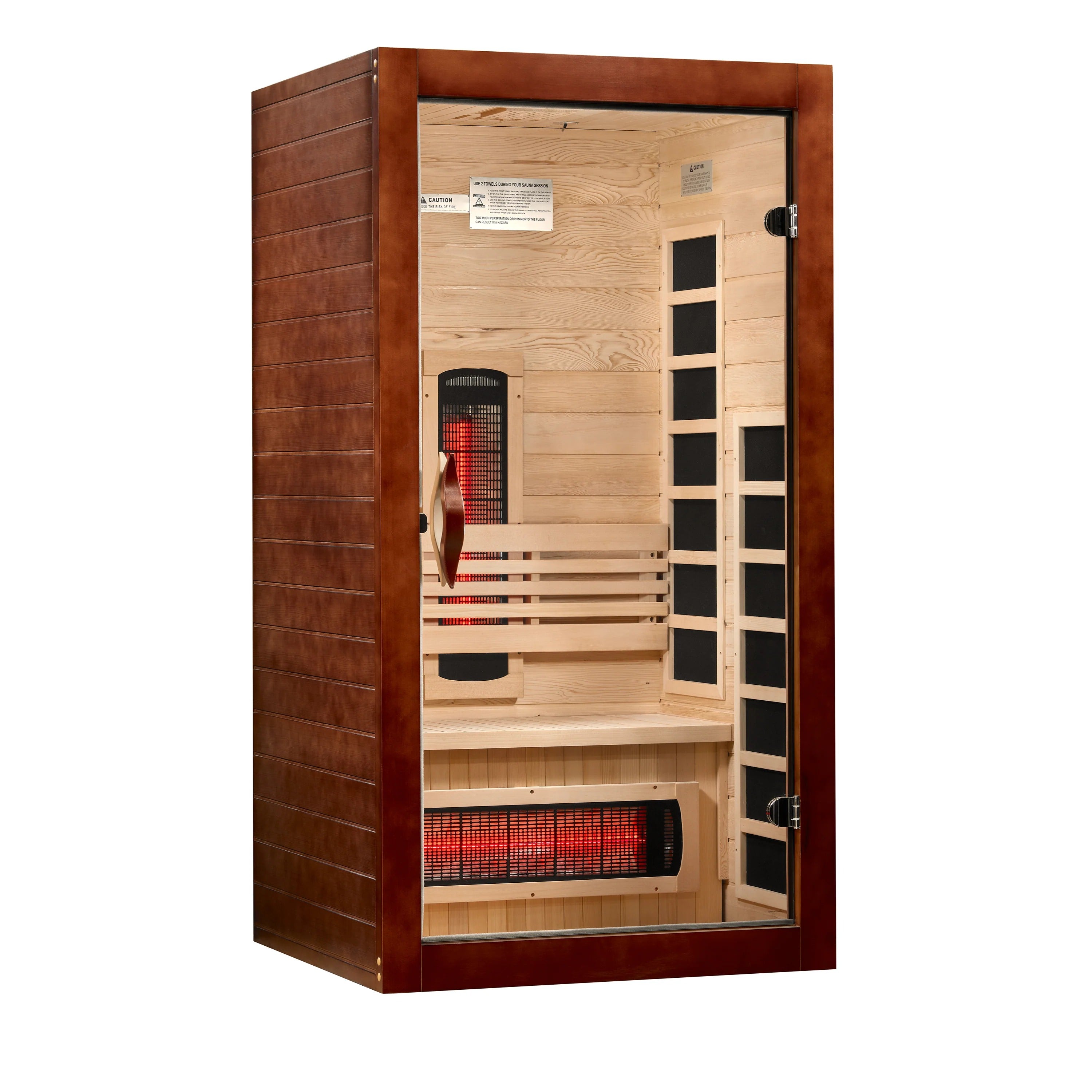 Dynamic Santorini 1-2 Person Full Spectrum Near-Zero EMF Far Infrared Sauna product image