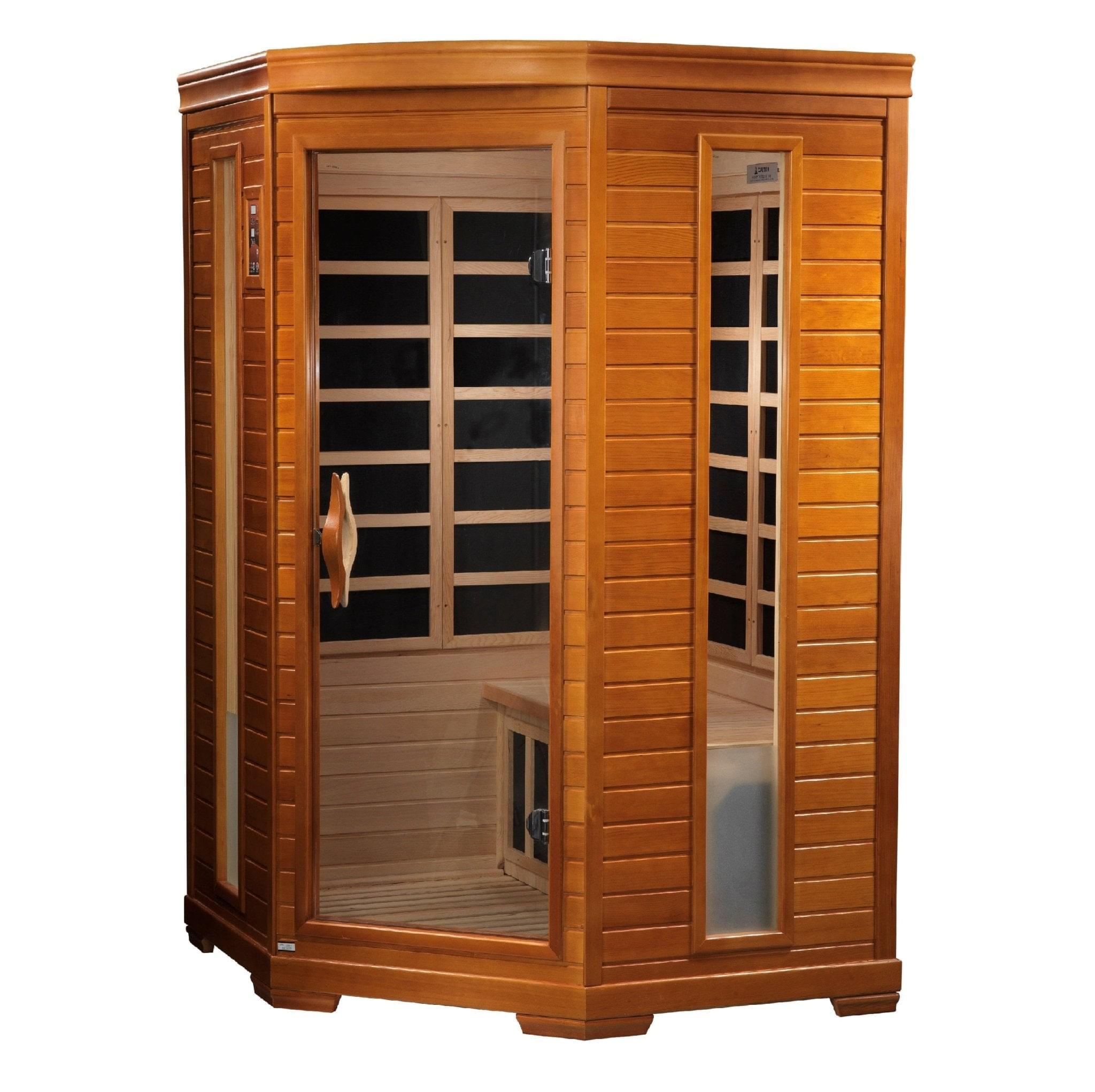 Dynamic Saunas Heming 2-Person Low EMF FAR Infrared Corner Sauna product image