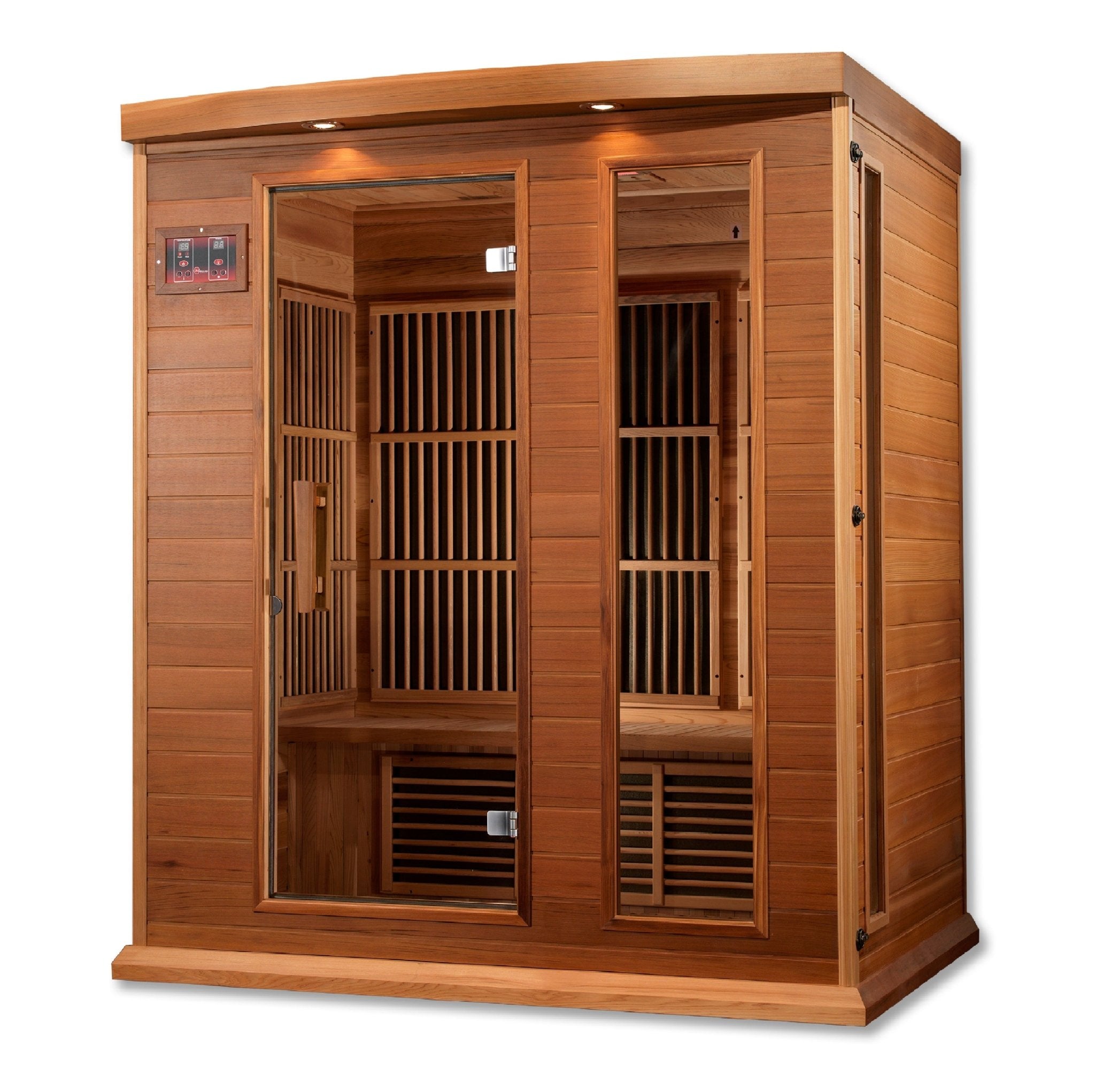 Maxxus 3-Person Cedar Low EMF FAR Infrared Sauna MX-K306-01 CED product image