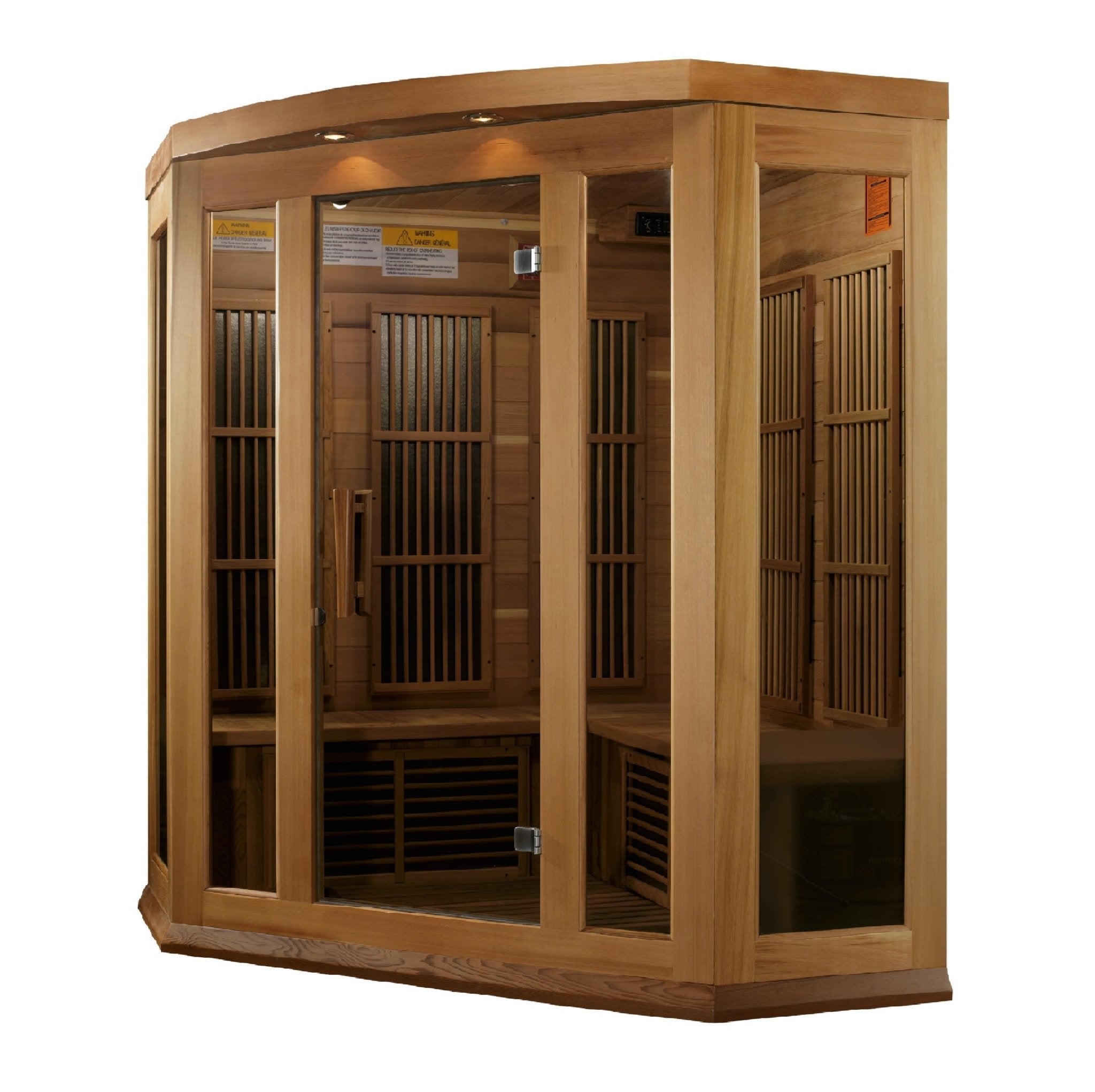 Maxxus 3-Person Cedar Low EMF FAR Infrared Sauna MX-K356-01 CED product image