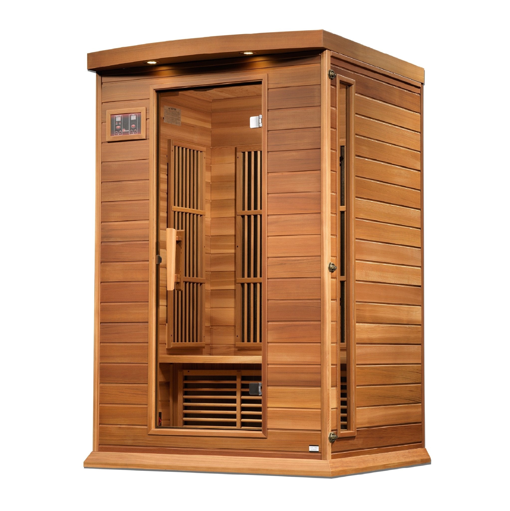 Maxxus 2-Person Cedar Near-Zero EMF FAR Infrared Sauna MX-K206-01-ZF CED product image