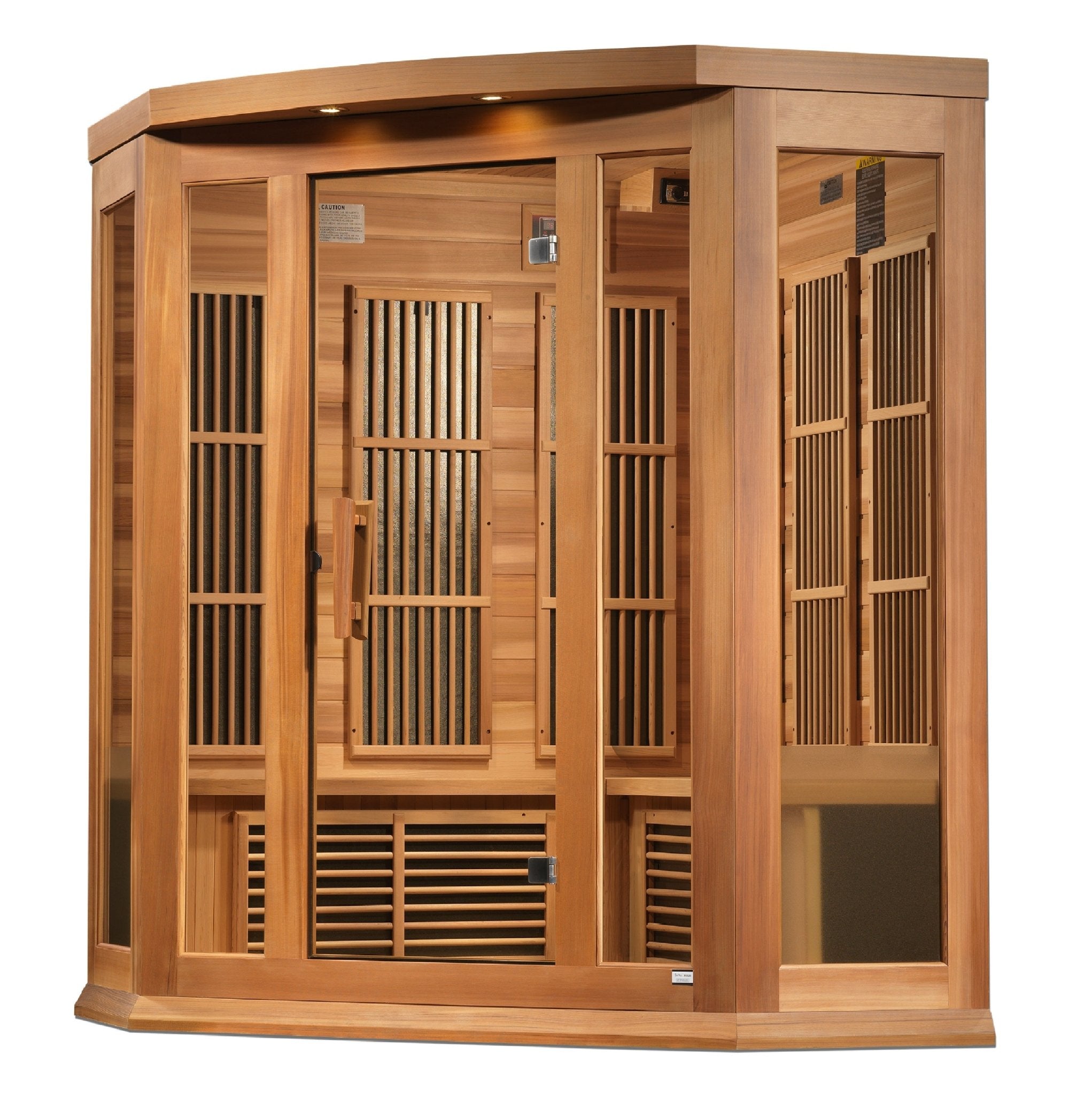 Maxxus Avignon 3-Person Near-Zero EMF FAR Infrared Corner Sauna product image