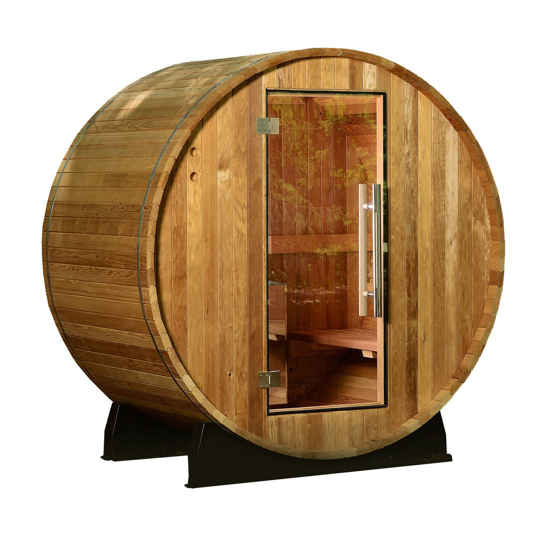Almost Heaven Salem 2-Person Barrel Sauna, 6x4 ft. product image